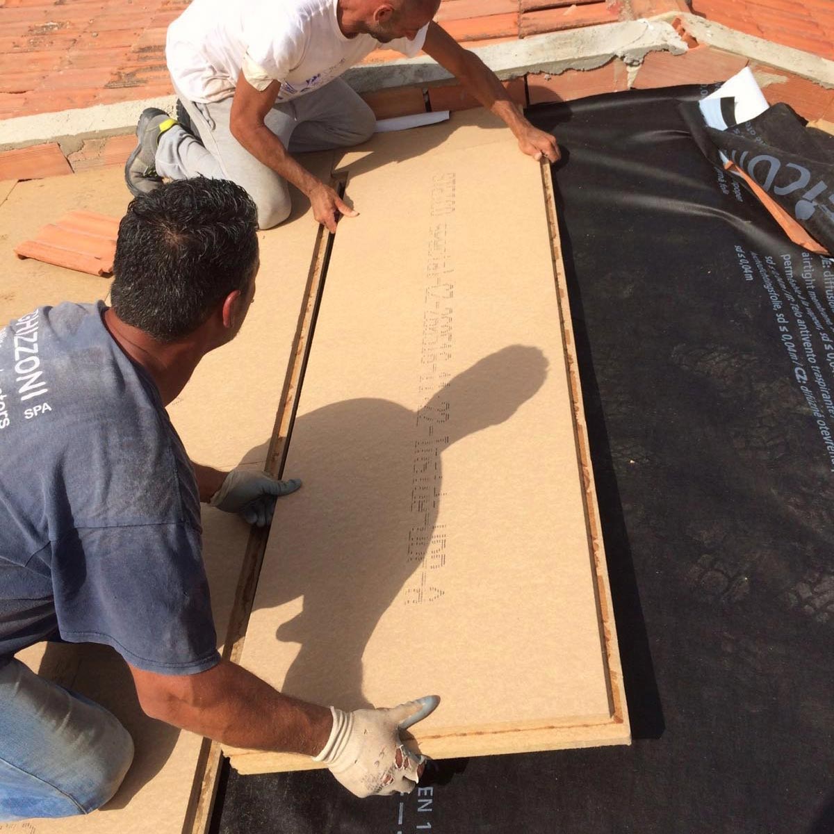 Pannelli isolanti in fibra di legno FiberTherm Special dry per risanamento tetti