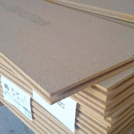 Pannelli isolanti in fibra di legno Duo densità 265kg/mc